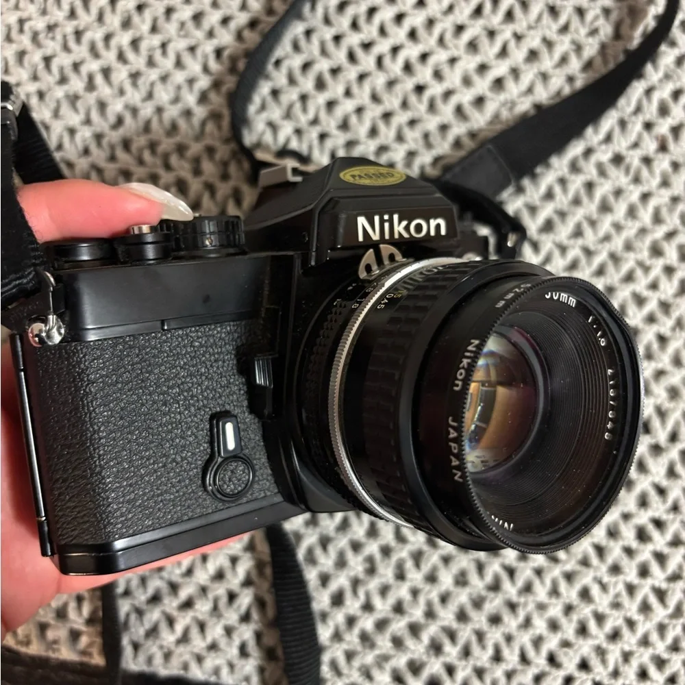 Nikon FE Camera with Nikkor 50mm f/1.8 Lens